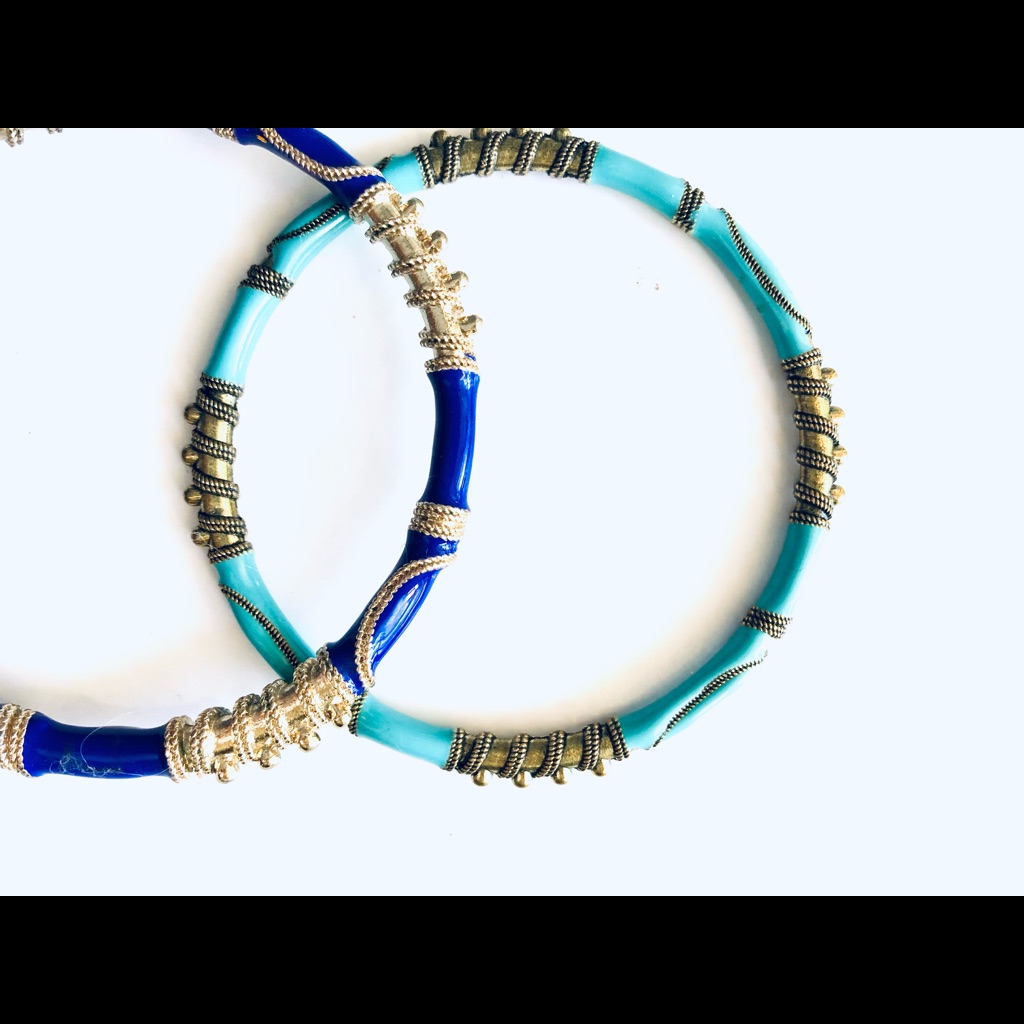 Enamel Bangle Two